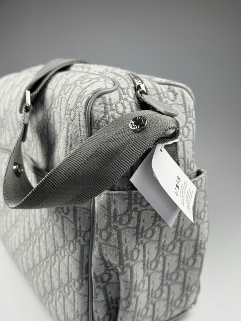 Túi Xách Dior Oblique Changing Replica Cao Cấp Màu Xám 38x28x16cm (2)