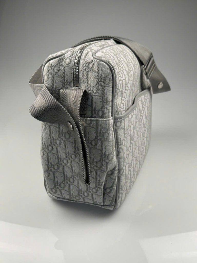Túi Xách Dior Oblique Changing Replica Cao Cấp Màu Xám 38x28x16cm (2)