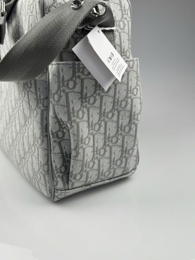 Túi Xách Dior Oblique Changing Replica Cao Cấp Màu Xám 38x28x16cm (2)