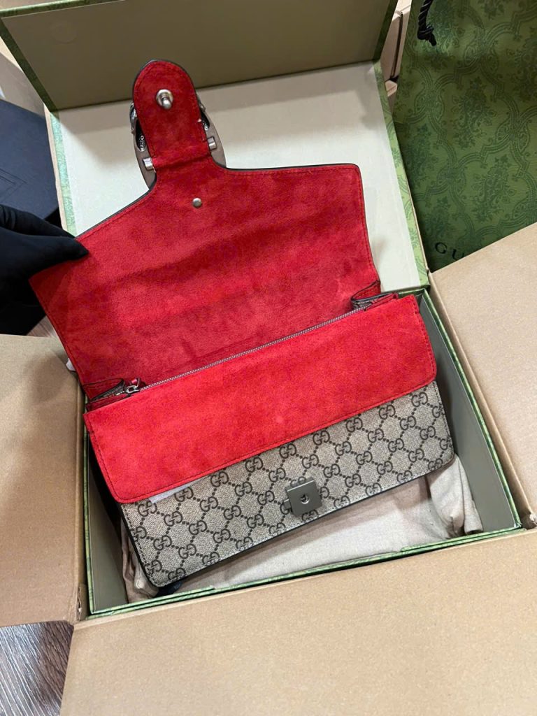Túi Xách Gucci Dionysus Small Siêu Cấp Hoạ Tiết Monogram 28cm (2)