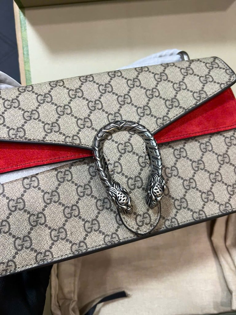 Túi Xách Gucci Dionysus Small Siêu Cấp Hoạ Tiết Monogram 28cm (2)