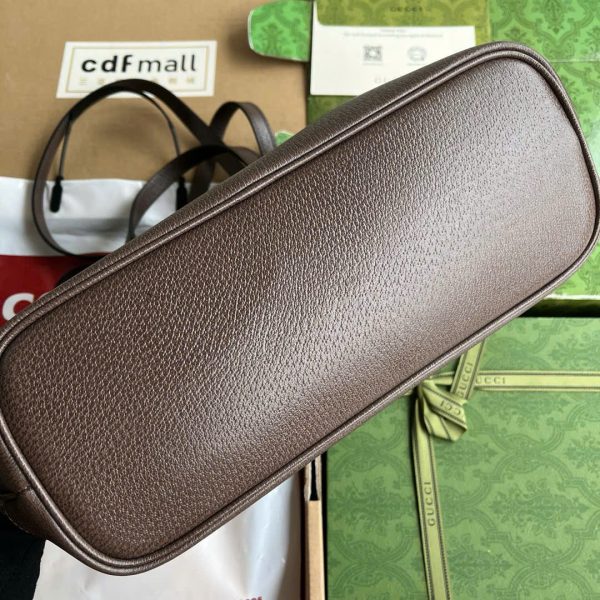 Túi Xách Gucci Ophidia Medium Tote Siêu Cấp Nữ Màu Nâu Hoạ Tiết Monogram 31 (2)