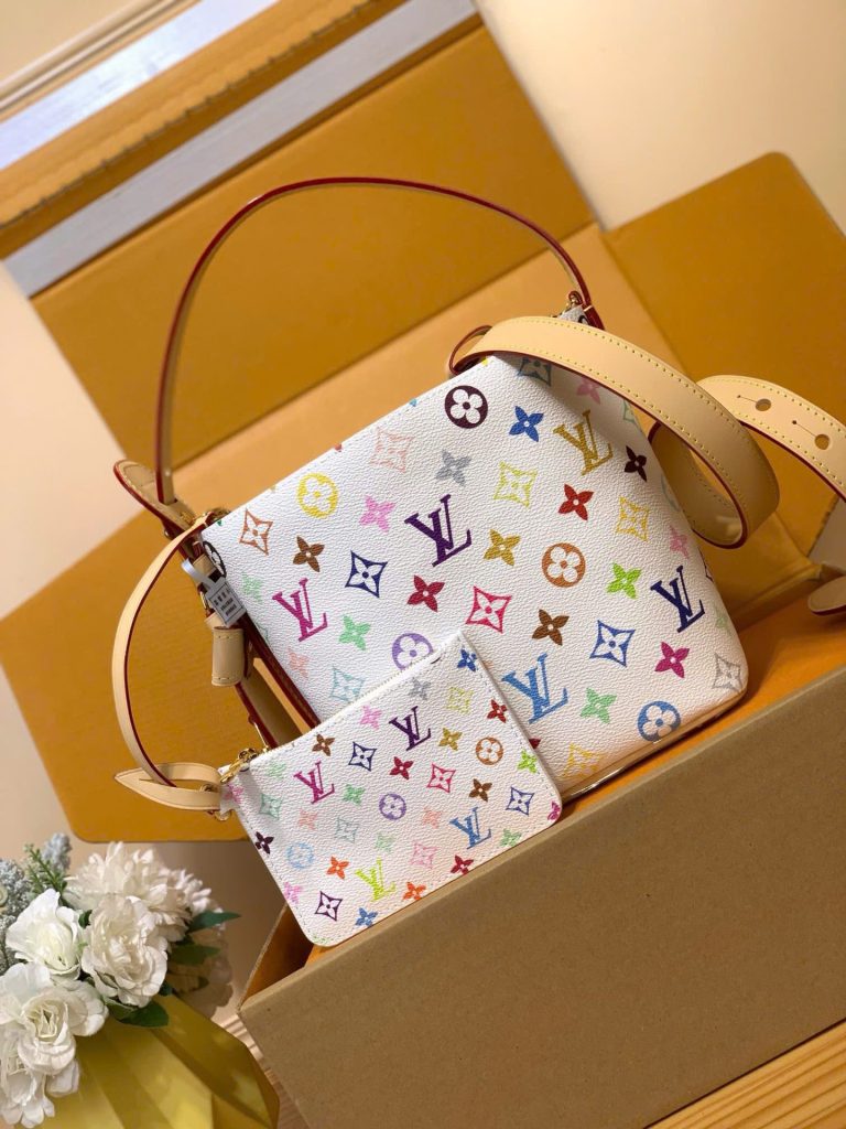 Túi Xách Louis Vuitton Siêu Cấp Hoạ Tiết Monogram 7 Màu 18x12x6cm (2)
