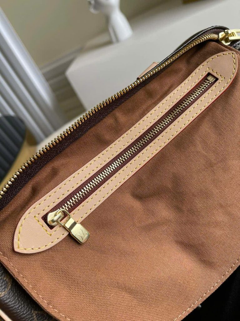 Túi Xách Louis Vuitton Siêu Cấp LV Speedy bandouliere Hoạ Tiết Monogram Màu Nâu 25cm (2)