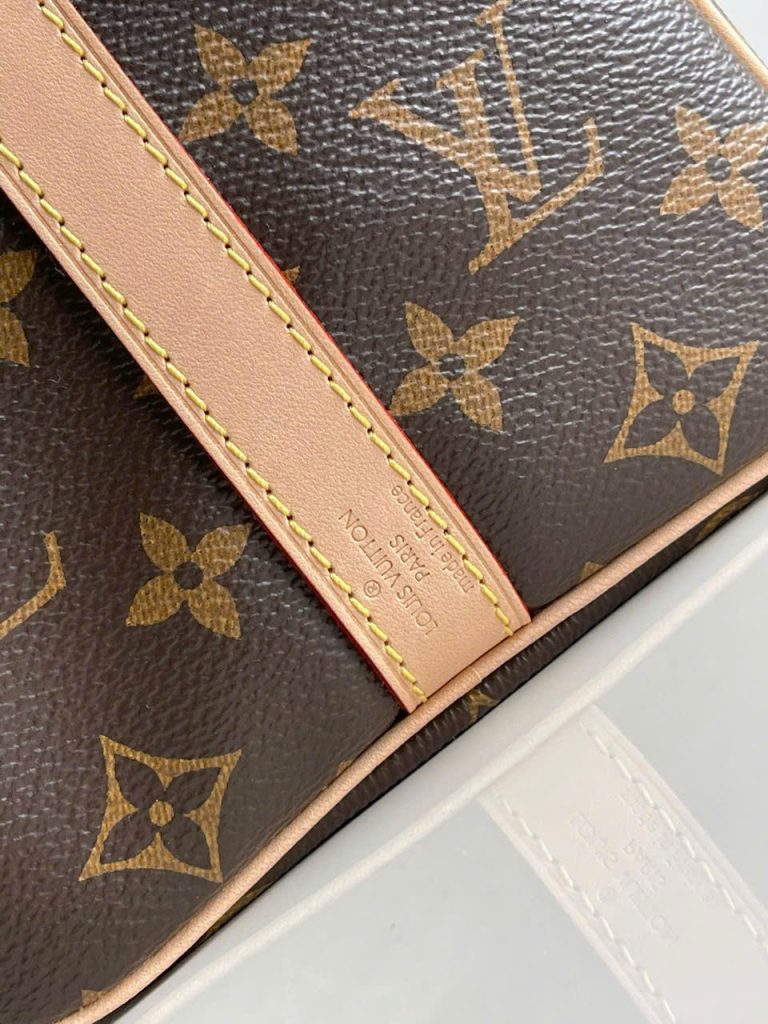 Túi Xách Louis Vuitton Siêu Cấp LV Speedy bandouliere Hoạ Tiết Monogram Màu Nâu 25cm (2)