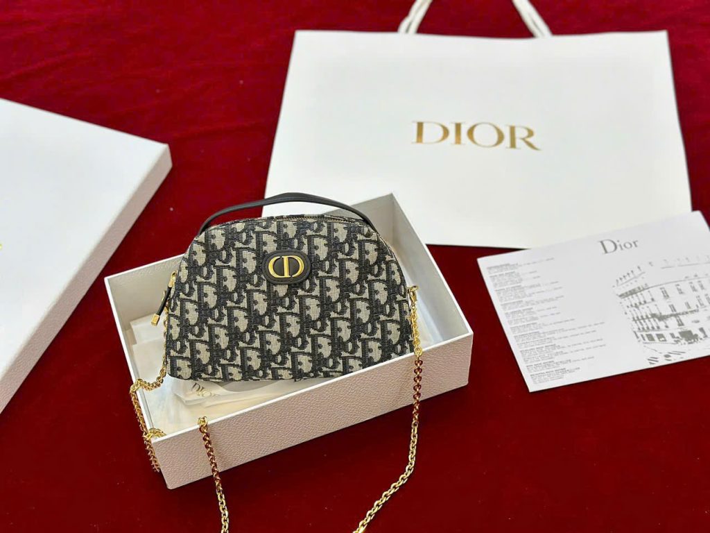 Túi Xách Nữ Dior D-Cosy Mini Siêu Cấp Hoạ Tiết Monogram 21×12,5x8cm (2)