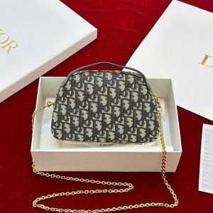 Túi Xách Nữ Dior D-Cosy Mini Siêu Cấp Hoạ Tiết Monogram 21×12,5x8cm (2)