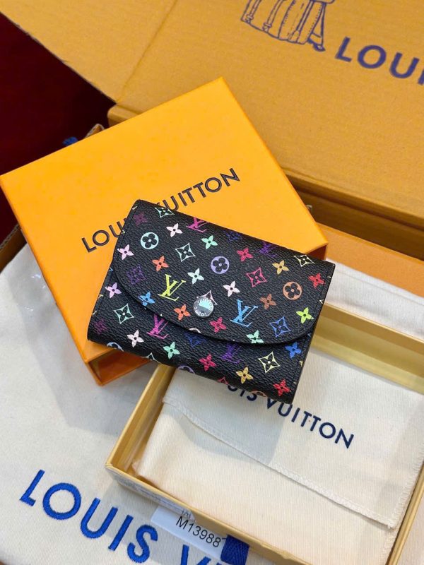Ví Louis Vuitton Nữ Siêu Cấp Hoạ Tiết Monogram 7 Màu 12cm (2)