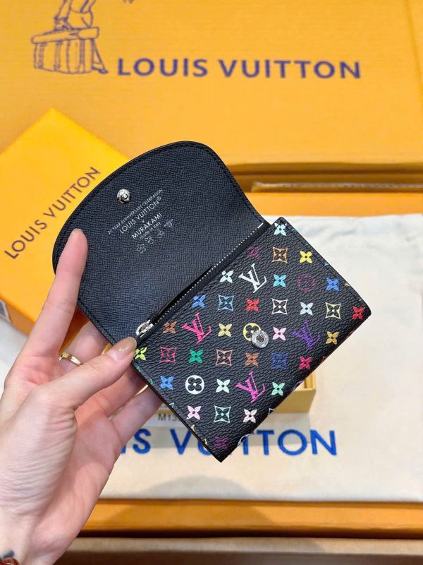 Ví Louis Vuitton Nữ Siêu Cấp Hoạ Tiết Monogram 7 Màu 12cm (2)