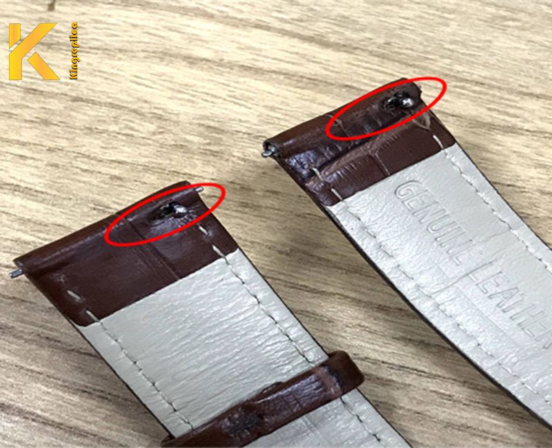 cách thay dây da đồng hồ