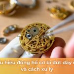 đồng hồ cơ bị đứt dây cót