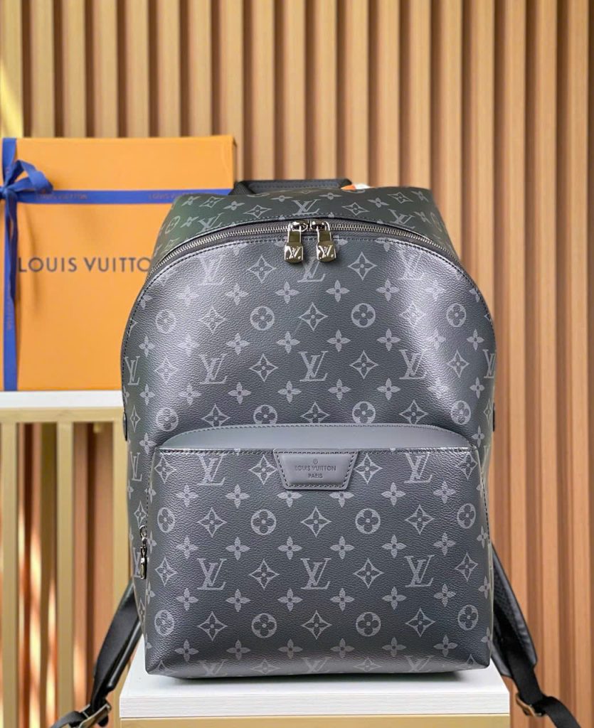 Balo Louis Vuitton Like Auth Màu Xám Họa Tiết Monogram 30cm (2)