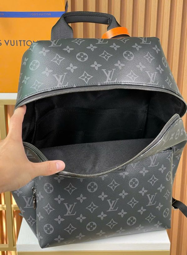 Balo Louis Vuitton Like Auth Màu Xám Họa Tiết Monogram 30cm (2)