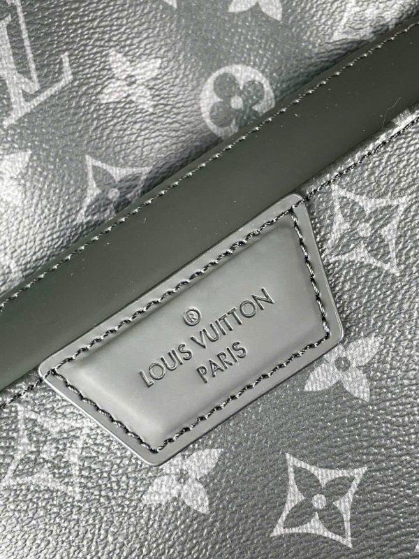 Balo Louis Vuitton Like Auth Màu Xám Họa Tiết Monogram 30cm (2)
