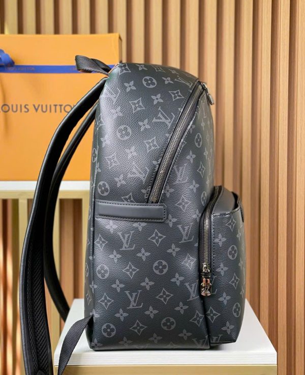 Balo Louis Vuitton Like Auth Màu Xám Họa Tiết Monogram 30cm (2)
