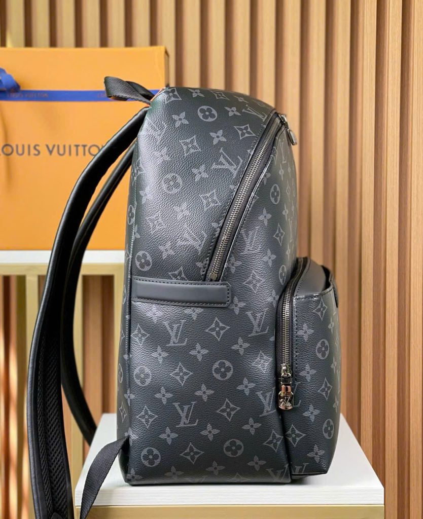 Balo Louis Vuitton Like Auth Màu Xám Họa Tiết Monogram 30cm (2)