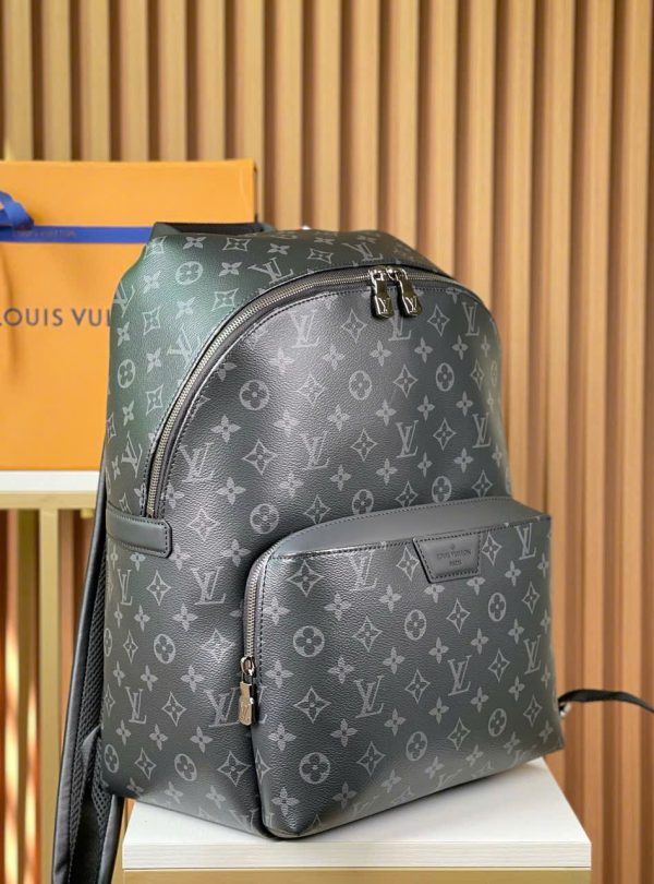 Balo Louis Vuitton Like Auth Màu Xám Họa Tiết Monogram 30cm (2)