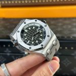 Đồng Hồ Audemars Piguet Replica 11 Royal Oak Offshore 15720 Màu Xám Dây Cao Su Nhà Máy APS 42mm (2)