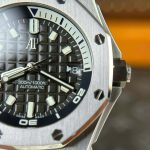 Đồng Hồ Audemars Piguet Replica 11 Royal Oak Offshore 15720 Màu Xám Dây Cao Su Nhà Máy APS 42mm (2)