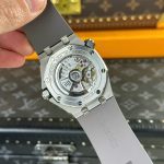 Đồng Hồ Audemars Piguet Replica 11 Royal Oak Offshore 15720 Màu Xám Dây Cao Su Nhà Máy APS 42mm (2)