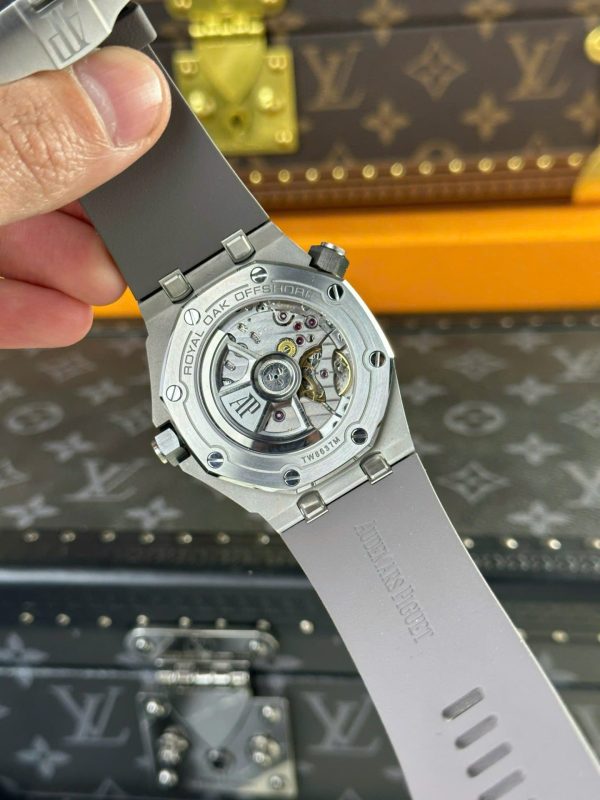 Đồng Hồ Audemars Piguet Replica 11 Royal Oak Offshore 15720 Màu Xám Dây Cao Su Nhà Máy APS 42mm (2)