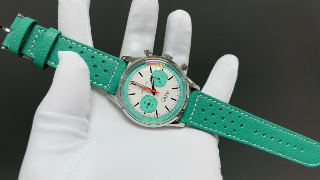 Đồng Hồ Breitling Top Time B01 Fausto Coppi AB01768A1A1X1 Replica Cao Cấp 41mm (1)