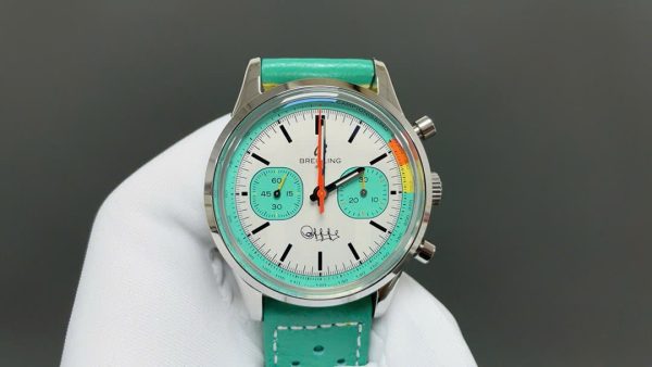 Đồng Hồ Breitling Top Time B01 Fausto Coppi AB01768A1A1X1 Replica Cao Cấp 41mm (1)