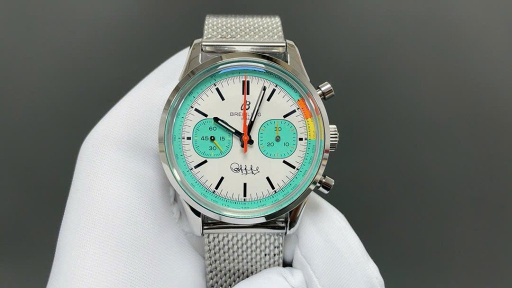 Đồng Hồ Breitling Top Time B01 Fausto Coppi AB01768A1A1X1 Replica Cao Cấp 41mm (1)
