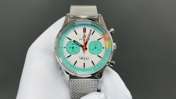 Đồng Hồ Breitling Top Time B01 Fausto Coppi AB01768A1A1X1 Replica Cao Cấp 41mm (1)