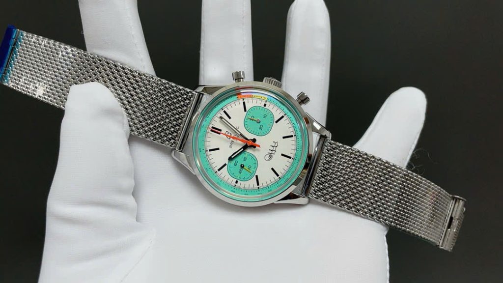 Đồng Hồ Breitling Top Time B01 Fausto Coppi AB01768A1A1X1 Replica Cao Cấp 41mm (1)