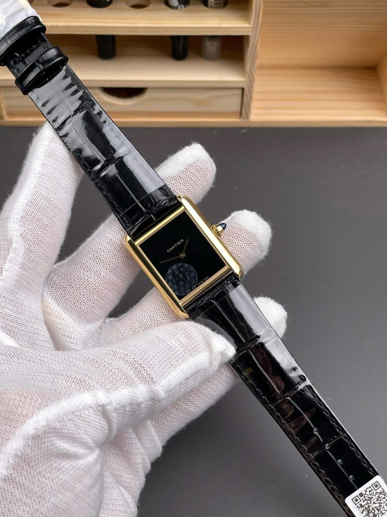 Đồng Hồ Cartier Tank Louis WGTA0091 Replica 11 Máy Pin Xưởng AF Nữ 33,7x25,5mm (1)