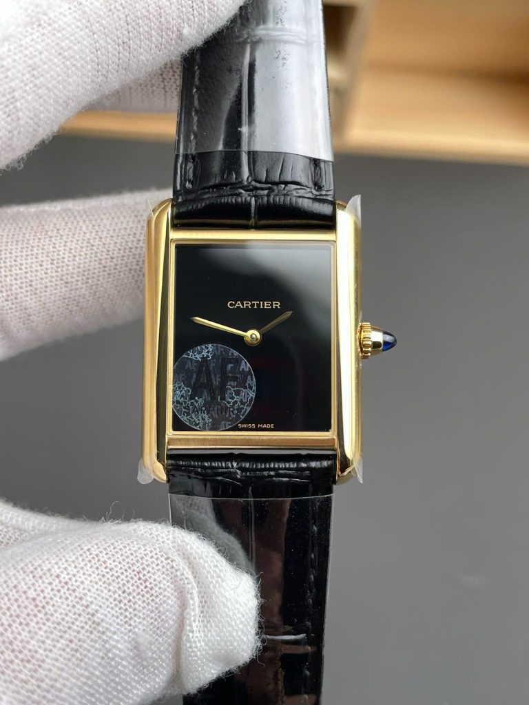 Đồng Hồ Cartier Tank Louis WGTA0091 Replica 11 Máy Pin Xưởng AF Nữ 33,7x25,5mm (1)
