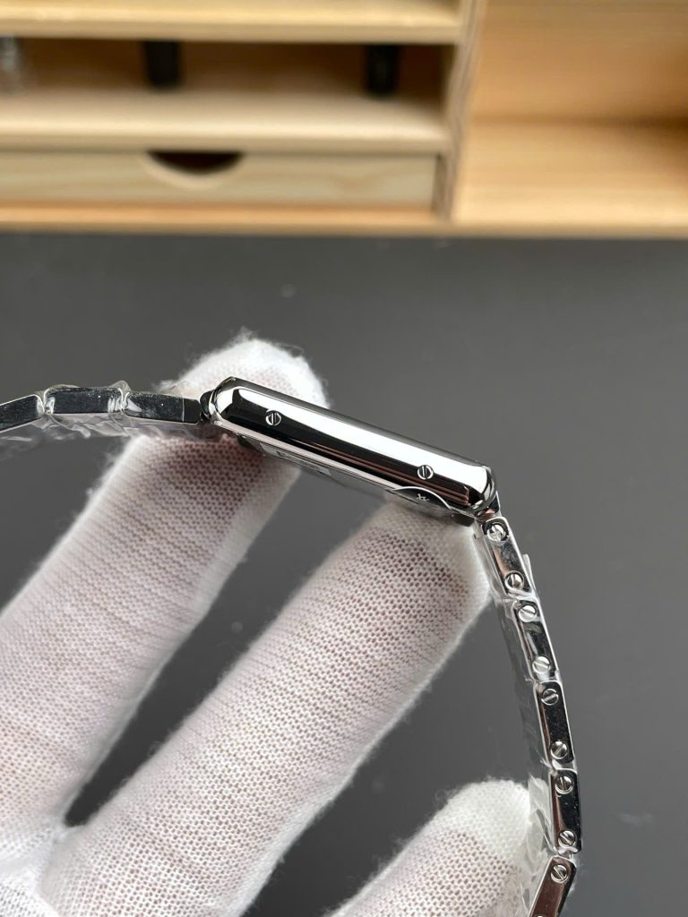 Đồng Hồ Cartier Tank Replica 11 Nam Đính Đá Máy Pin Nhà Máy AF 31x40mm (1)
