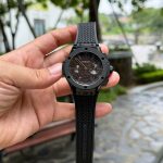 Đồng Hồ Hublot Big Bang 20th Anniversary Ceramic All Black Chronograph Chế Tác Xưởng BBA 43mm