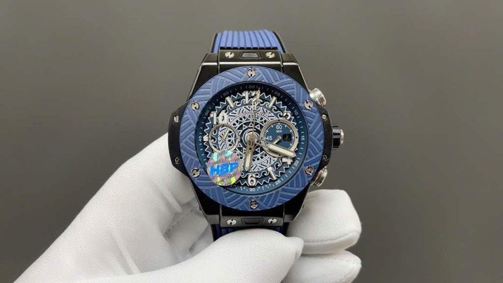 Đồng Hồ Hublot Big Bang Unico 'O Ka Mua Chronograph Replica Cao Cấp Xưởng HB 45mm (1)