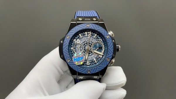 Đồng Hồ Hublot Big Bang Unico 'O Ka Mua Chronograph Replica Cao Cấp Xưởng HB 45mm (1)