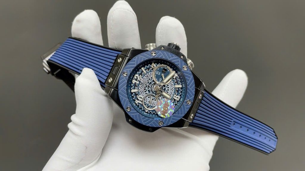 Đồng Hồ Hublot Big Bang Unico 'O Ka Mua Chronograph Replica Cao Cấp Xưởng HB 45mm (1)