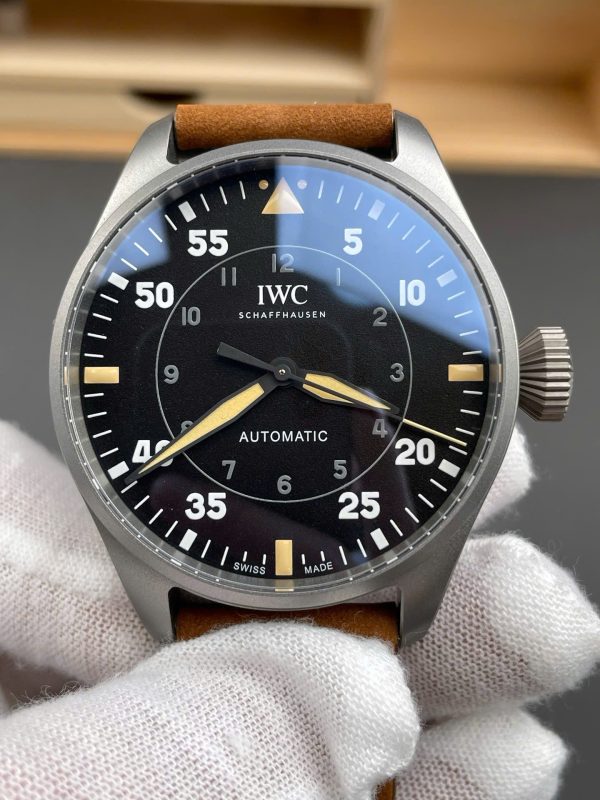 Đồng Hồ IWC Rep 11 Schaffhausen Big Pilot's Spitfire IW329701 Cao Cấp Nhất 43mm (4)