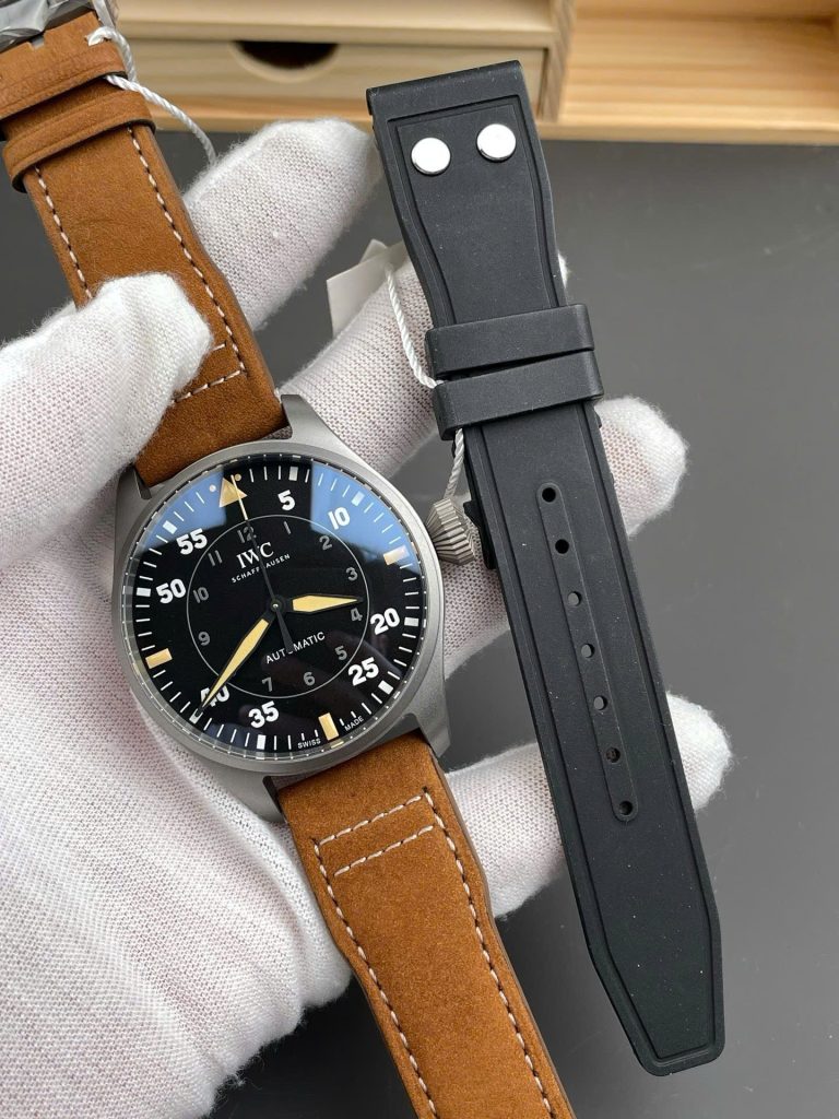 Đồng Hồ IWC Rep 11 Schaffhausen Big Pilot's Spitfire IW329701 Cao Cấp Nhất 43mm (4)