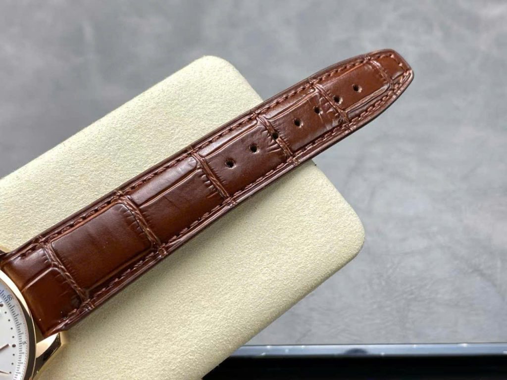 Đồng Hồ IWC Schaffhausen IW371611 Replica 11 Mặt Trắng Dây Da Nhà Máy AZ 41mm (2)