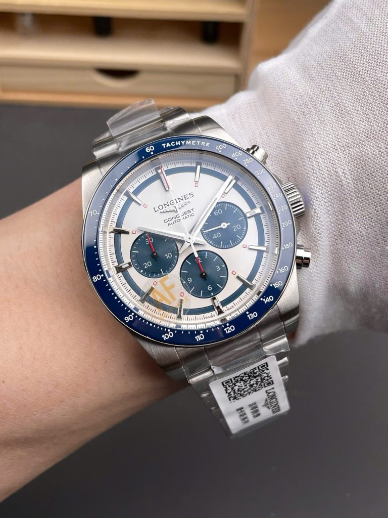 Đồng Hồ Longines Conquest Chronograph Replica Cao Cấp Xưởng AF 42mm (4)