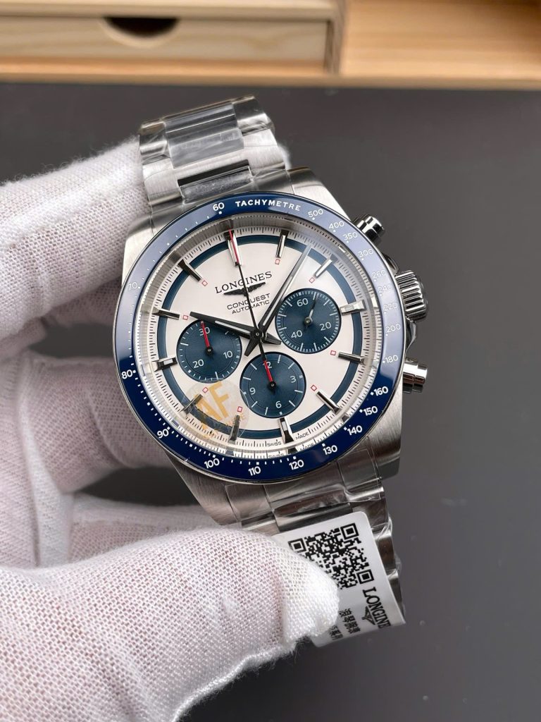 Đồng Hồ Longines Conquest Chronograph Replica Cao Cấp Xưởng AF 42mm (4)