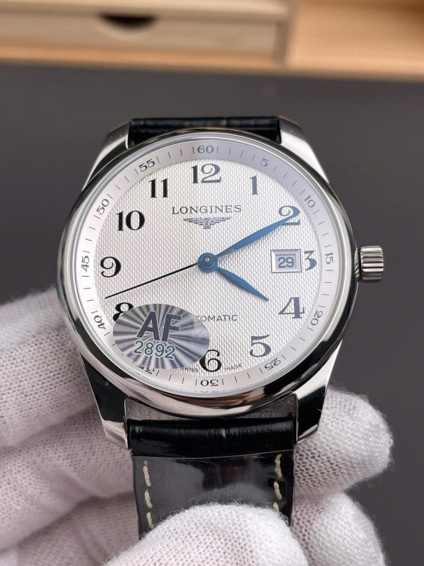 Đồng Hồ Longines Master Replica 11 Máy Cơ Thuỵ Sỹ Nam Dây Da Đen Xưởng AF 40mm (8)