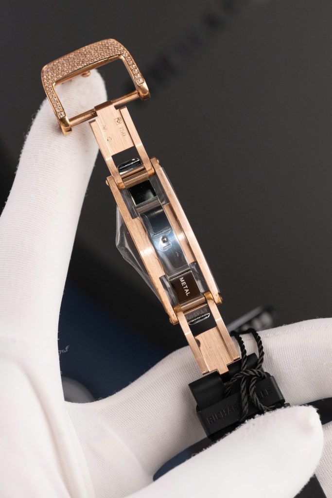 Đồng Hồ Nữ Richard Mille RM07-01 Chế Tác Mạ Vàng Hồng Máy Cơ Tự Động Xưởng ZF 36mm (2)
