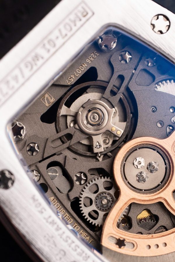 Đồng Hồ Nữ Richard Mille RM07-01 Replica 11 Đính Đá Dây Cao Su Xưởng ZF 36mm (2)