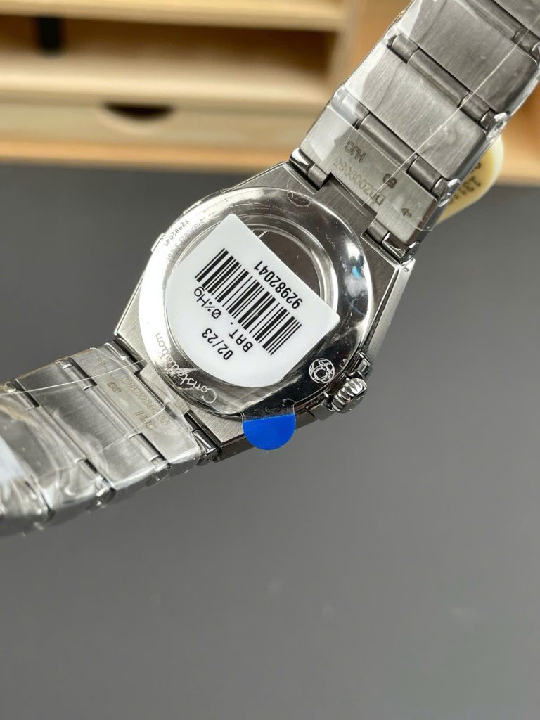 Đồng Hồ Omega Constellation Replica 11 Mặt Số Xà Cừ Đính Đá Máy Cơ Automatic 28mm (1)