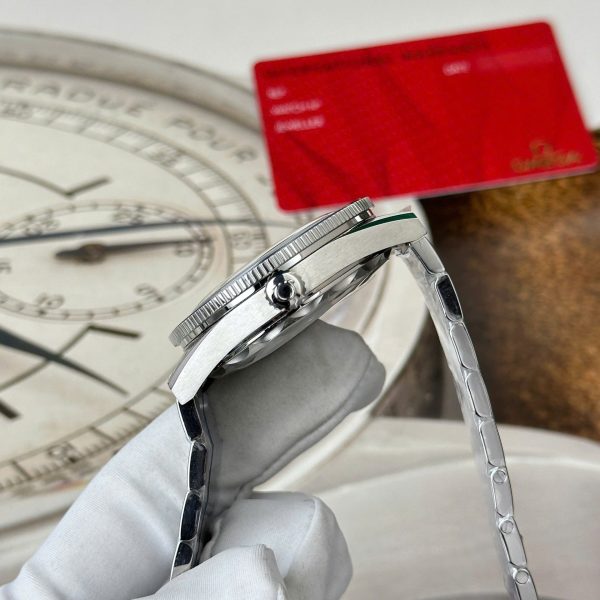 Đồng Hồ Omega Replica Cao Cấp Seamaster 300 Heritage Mặt Xanh Xưởng VS 41mm (2)