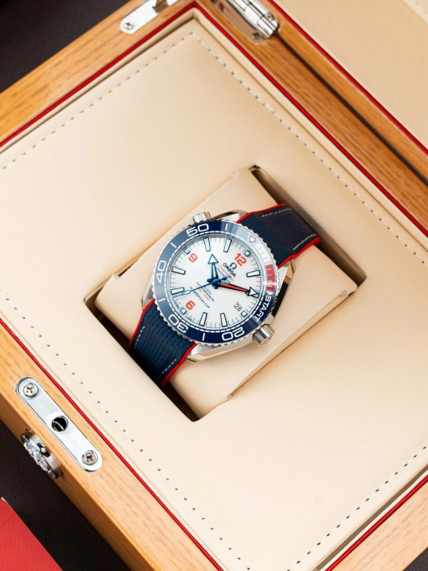 Đồng Hồ Omega Seamaster Planet Ocean 600M Replica 11 Mặt Trắng Dây Cao Su Xưởng VS 43,5mm (2)
