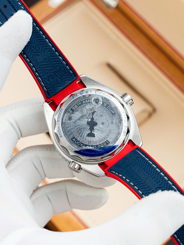 Đồng Hồ Omega Seamaster Planet Ocean 600M Replica 11 Mặt Trắng Dây Cao Su Xưởng VS 43,5mm (2)