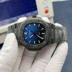 Đồng Hồ Patek Philippe Chế Tác Natilus 5711 DIW Carbon Màu Đen Mặt Xanh Siêu Nhẹ 40mm (1)